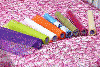 Colorful Long Fiber Nonwoven Rolls