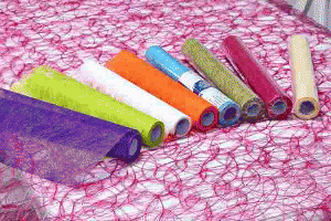 Colorful Long Fiber Nonwoven Rolls